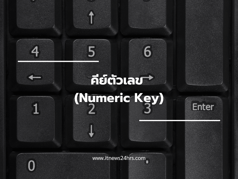 คีย์ตัวเลข (Numeric Key)