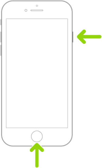 แคปหน้าจอไอโฟนแบบ Touch ID