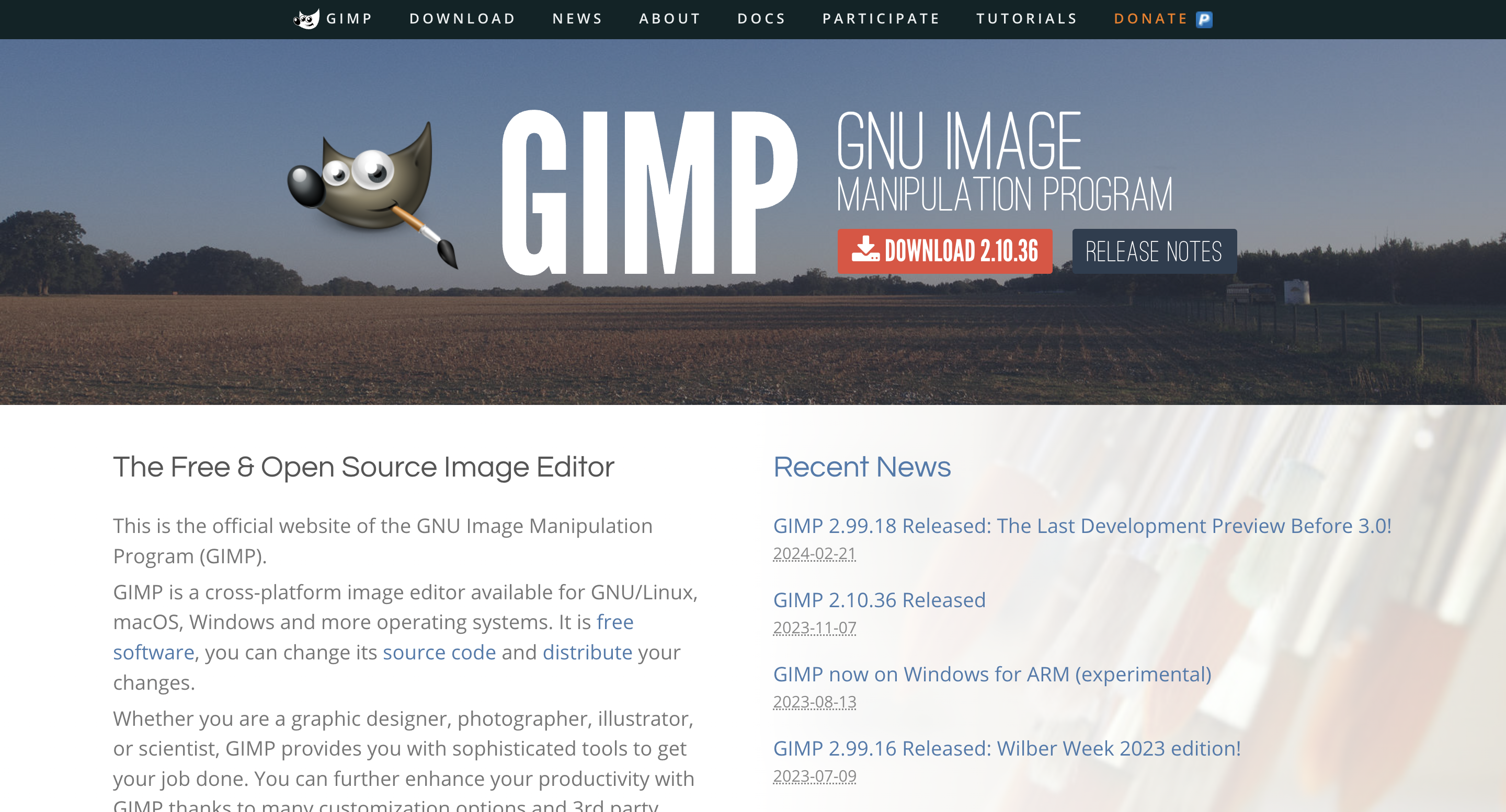 เครื่องมือลดขนาดไฟล์ PNG GIMP