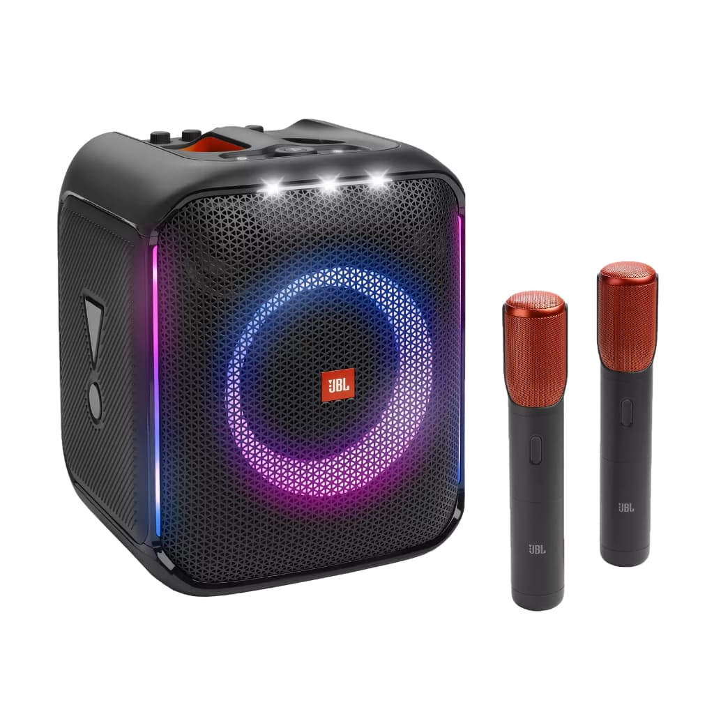 JBL PARTYBOX ENCORE พร้อมไมโครโฟนไร้สาย 2 ตัว ลำโพง ปาร์ตี้ JBL ลำโพงพร้อมไมโครโพน ลำโพงบลูทูธ